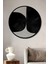 Çerçeve Görünümlü Soyut Minimalist Dekoratif Ahşap Mdf Ev Duvar Tablo Yuvarlak Ev Duvar Tablo 1