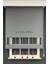 Serin Home Colection Lazer Kesim Antrasit Kalın Stor Güneşlik Perde (Dayanıklı Alüminyum Kasa) 1