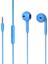 Lecoo EH104BL 3.5 mm Jacklı Kablolu Kulak Içi Mikrofonlu Kulaklık Mavi 1