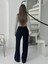 Fitilli Şardonlu Pantolon Siyah A4058 2