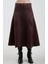 Kahve Suni Süet Etek 3
