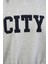 City Nakışlı Peluş Kapüşonlu Sweatshirt 3