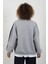Kaplan Baskılı Tshirt Detaylı Oversize Sweatshirt 4