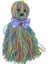 Buffer® Ahtapot Şekilli Zilli ve Ipli Rengarenk Püsküllü Sevimli Kedioyuncağı 5