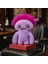 Kıllı Süper Yumuşak Zuru Fuggler Hairy Fuggs Peluş Oyuncak Squidge Mohawk Purple 22CM 1