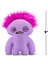 Kıllı Süper Yumuşak Zuru Fuggler Hairy Fuggs Peluş Oyuncak Squidge Mohawk Purple 22CM 2