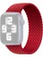 Apple Watch Series 10 42MM/9 8 7 41MM/6 5 4 Se Se (2022) Se (2023) 40MM/3 2 1 38MM [boyut: L] - Kırmızı Için Elastik Naylon Saat Kayışı Yedek Saat Kayışı 24MM (Yurt Dışından) 1