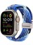 Apple Watch Series 10 Ultra 9, 8, 7, Se, 6, 5, 4, 3, 2, 1, 46 Mm, 49 Mm, 45 Mm, 44 Mm, 42 mm Paraşüt Tokalı Naylon Saat Kayışı - Renkli Mavi (Yurt Dışından) 4