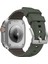 Apple Watch 10 46MM/ULTRA 2/ultra 49MM/9 8 7 45MM/SE (2023) Se (2022) Se 6 5 4 44MM/3 2 1 42MM Silikon Bant Çift Renk - Siyahımsı Yeşil (Yurt Dışından) 1
