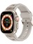 Kalebol Apple Watch 10 46MM/ULTRA 2/ultra 49MM/9 8 7 45MM/SE (2023) Se (2022) Se 6 5 4 44MM/3 2 1 42MM Petek Saat Kayışı-Starlight+Titanyum (Yurt Dışından) 2