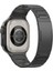 Apple Watch 10 46MM/ULTRA 2/ultra 49MM/9 8 7 45MM/SE (2023) Se (2022) Se 6 5 4 44MM/3 2 1 42MM Yedek Titanyum Alaşımlı Saat Kayışı - Siyah (Yurt Dışından) 1