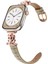 Apple Watch Series 10 46MM/ULTRA 2 Ultra 49MM/9 8 7 45MM/SE (2023) Se (2022) Se 6 5 4 44MM/3 2 1 42MM Saat Kayışı - Gül Altın/kahverengi (Yurt Dışından) 4