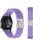 22 mm Evrensel Bileklik Paraşüt Tokalı Naylon Örgülü Akıllı Saat Kayışı - Mor (Yurt Dışından) 5