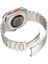 Apple Watch 10 46MM/ULTRA 2/ultra 49MM/9 8 7 45MM/SE (2023) Se (2022) Se 6 5 4 44MM/3 2 1 42MM Yedek Titanyum Alaşımlı Saat Kayışı - Gümüş (Yurt Dışından) 2