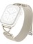 Apple Watch Series 10, 9, 8, 7, Se, 6, 5, 4, 3, 2, 1, 42 Mm, 41 Mm, 40 Mm, 38 mm Metal Kayışlı Bileklik - Starlight Için L Beden Saat Kayışı (Yurt Dışından) 1