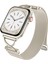 Apple Watch Series 10, 9, 8, 7, Se, 6, 5, 4, 3, 2, 1, 42 Mm, 41 Mm, 40 Mm, 38 mm Metal Kayışlı Bileklik - Starlight Için L Beden Saat Kayışı (Yurt Dışından) 2