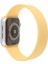 Apple Watch Series 10 46MM/ULTRA 2 Ultra 49MM/9 8 7 45MM/SE (2023) Se (2022) Se 6 5 4 44MM/3 2 1 42MM Için Silikon Akıllı Saat Bandı Bilek Kayışı, Boyut: L-Sarı (Yurt Dışından) 2