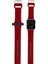 Apple Watch Series 10 46MM/ULTRA 2 Ultra 49MM/9 8 7 45MM/SE (2023) Se (2022) Se 6 5 4 44MM/3 2 1 42MM Için Yeni Stil Yumuşak Silikon Saat Kayışı - Kırmızı (Yurt Dışından) 4