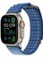 Apple Watch Series 10 46MM/ULTRA 2 Ultra 49MM/9 8 7 45MM/SE (2023) Se (2022) Se 6 5 4 44MM/3 2 1 42MM Için Kalebol Naylon Spor Kordon - Koyu Mavi (Yurt Dışından) 3