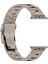 Apple Watch Series 10 42MM/9 8 7 41MM/SE (2023) Se (2022) Se 6 5 4 40MM/3 2 1 38MM Titanyum Alaşımlı Bant Pirinç Sivri Dokulu Bilek Kayışı-Titanyum (Yurt Dışından) 5
