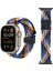Apple Watch Series 10 Ultra 9 8 7 Se 6 5 4 3 2 1 46MM 49MM 45MM 44MM 42MM Paraşüt Tokalı Naylon Saat Kayışı - Kovboy (Yurt Dışından) 5