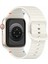 Apple Watch Series 10 46MM/ULTRA 2 Ultra 49MM/SERIES 9 8 7 45MM/SE (2023) Se (2022) Se 6 5 4 44MM/3 2 1 42MM Bant-Starlight Için Silikon Kayış (Yurt Dışından) 1