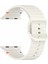 Apple Watch Series 10 46MM/ULTRA 2 Ultra 49MM/SERIES 9 8 7 45MM/SE (2023) Se (2022) Se 6 5 4 44MM/3 2 1 42MM Bant-Starlight Için Silikon Kayış (Yurt Dışından) 4