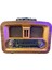 Buffer® Taşınabilir Klasik Am/fm/sw Retro Ev Radyo USB ile Şarj Olabilen Retro Radyo 1