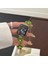 Apple Watch Series 10 42MM/9 8 7 41MM/SE (2023) Se (2022) Se 6 5 4 40MM/3 2 1 38MM Çiçek Zincir Kayış Çinko Alaşımlı Bant-Yeşil (Yurt Dışından) 3