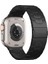 Apple Watch Series 10 42MM/9 8 7 41MM/SE (2023) Se (2022) Se 6 5 4 40MM/3 2 1 38MM Manyetik Tokalı Titanyum Alaşımlı Bant-Siyah (Yurt Dışından) 1