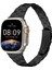 Apple Watch Series 10 42MM/9 8 7 41MM/SE (2023) Se (2022) Se 6 5 4 40MM/3 2 1 38MM Paslanmaz Çelik Kayış Üç Boncuklu Siyah (Yurt Dışından) 3