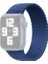Apple Watch Series 10 46MM/ULTRA 2 Ultra 49MM/9 8 7 45MM/SE (2023) Se (2022) Se 6 5 4 44MM/3 2 1 42MM Için Elastik Naylon Saat Kayışı Yedek Saat Kayışı 24MM [boyut: L] - Gök Mavisi (Yurt Dışından) 1