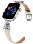 Apple Watch Series 10 46MM/ULTRA 2 Ultra 49MM/9 8 7 45MM/SE (2023) Se (2022) Se 6 5 4 44MM/3 2 1 42MM Saat Kayışı - Gümüş/starlight (Yurt Dışından) 3