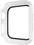 Apple Watch Series 4/5/6/se/se (2022) 40 mm Pc Çerçeve + Temperli Cam Koruyucu Saat Kılıfı - Beyaz (Yurt Dışından) 4