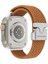 Apple Watch Series 10 Ultra 9 8 7 Se 6 5 4 3 2 1 46MM 49MM 45MM 44MM 42MM Paraşüt Tokalı Naylon Saat Kayışı - Kahve (Yurt Dışından) 1