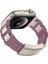 Apple Watch Series 10 42MM/9 8 7 41MM/SE (2023) Se (2022) Se 6 5 4 40MM/3 2 1 38MM Paslanmaz Çelik + Ka Kayış - Mor + Yıldız Işığı Tokası (Yurt Dışından) 2