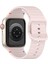 Apple Watch Series 10 42MM/9 8 7 41MM/SE (2023) Se (2022) Se 6 5 4 40MM/3 2 1 38MM Bant-Pembe Için Kalebol Silikon Kayış (Yurt Dışından) 1