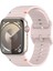 Apple Watch Series 10 42MM/9 8 7 41MM/SE (2023) Se (2022) Se 6 5 4 40MM/3 2 1 38MM Bant-Pembe Için Kalebol Silikon Kayış (Yurt Dışından) 2