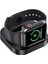 JJT-A56 Apple Watch Series 1-8 Katlanabilir Akıllı Saat Şarj Cihazı Mini Manyetik Kablosuz Şarj Pedi - Siyah (Yurt Dışından) 1
