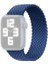 Apple Watch Series 10 42MM/9 8 7 41MM/6 5 4 Se Se (2022) Se (2023) 40MM/3 2 1 38MM Için Elastik Naylon Saat Kayışı Yedek Saat Kayışı 24MM [boyut: L] - Gök Mavisi (Yurt Dışından) 1