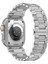 Apple Watch Series 10 46MM/ULTRA 2/ultra 49MM/SERIES 9 8 7 45MM/SE (2023) Se (2022) Se 6 5 4 44MM/3 2 1 42MM Saat Kayışı ve Aletli Gümüş (Yurt Dışından) 1