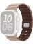 Apple Watch Series 10 Ultra 9 8 7 Se 6 5 4 3 2 1 46MM 49MM 45MM 44MM 42MM Manyetik Silikon Bant Hızlı Çıkarma Kayışı - Sütlü Çay/çikolata (Yurt Dışından) 1
