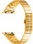 Apple Watch Series 10 42MM/9 8 7 41MM/SE (2023) Se (2022) Se 6 5 4 40MM/3 2 1 38MM Paslanmaz Çelik Kayış-Altın+Gümüş (Yurt Dışından) 1