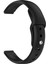 12 mm Evrensel Akıllı Saat Ters Tokalı Silikon Saat Kayışı Için Yedek Bant - Siyah (Yurt Dışından) 4