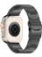 Apple Watch 10 46MM/ULTRA 2/ultra 49MM/9 8 7 45MM/SE (2023) Se (2022) Se 6 5 4 44MM/3 2 1 42MM 5 Boncuklu Titanyum Alaşımlı Kayış - Siyah (Yurt Dışından) 1