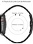 Apple Watch Series 10 42MM/9 8 7 41MM/SE (2023) Se (2022) Se 6 5 4 40MM/3 2 1 38MM Paslanmaz Çelik Kayış-Siyah+Gümüş (Yurt Dışından) 2