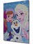 Frozen Karlar Ülkesi Elsa Anna Olaf Ahşap Mdf Dekoratif Tablo Dikdörtgen Tablo 2