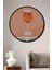 Çerçeve Görünümlü Aperol Spritz Dekoratif Ahşap Mdf Ev Duvar Tablo Yuvarlak Ev Duvar Tablo 1