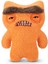 Kıllı Süper Yumuşak Zuru Fuggler Hairy Fuggs Peluş Oyuncak Munch Munch Monobrow Orange 22CM 3