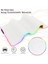 Rgb Mouse Pad 80X30 Cm, 4 mm Kalınlık, Parlak Su Geçirmez Yüzey, Oyuncu Gaming Xxl Mausepad, 14 Farklı Renk Modu (Parlak Beyaz) 3